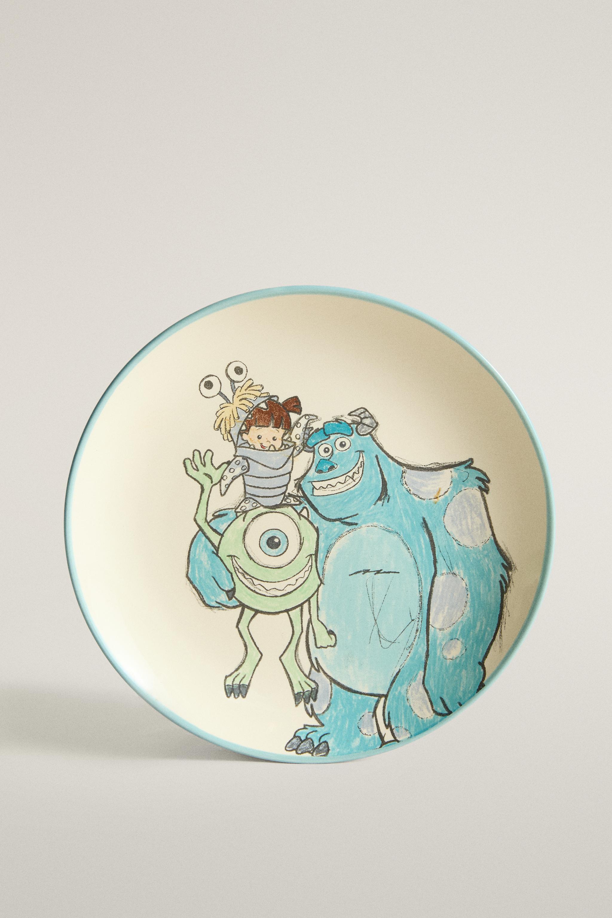 KIDS' MONSTERS, INC. ©DISNEY/PIXAR STONEWARE PLATE